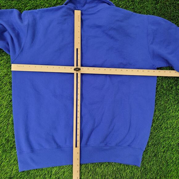 Champion Saint-Xavier University 1/4 Zip Sweatshirt XL 25x27 Crop - Picture 4 of 14